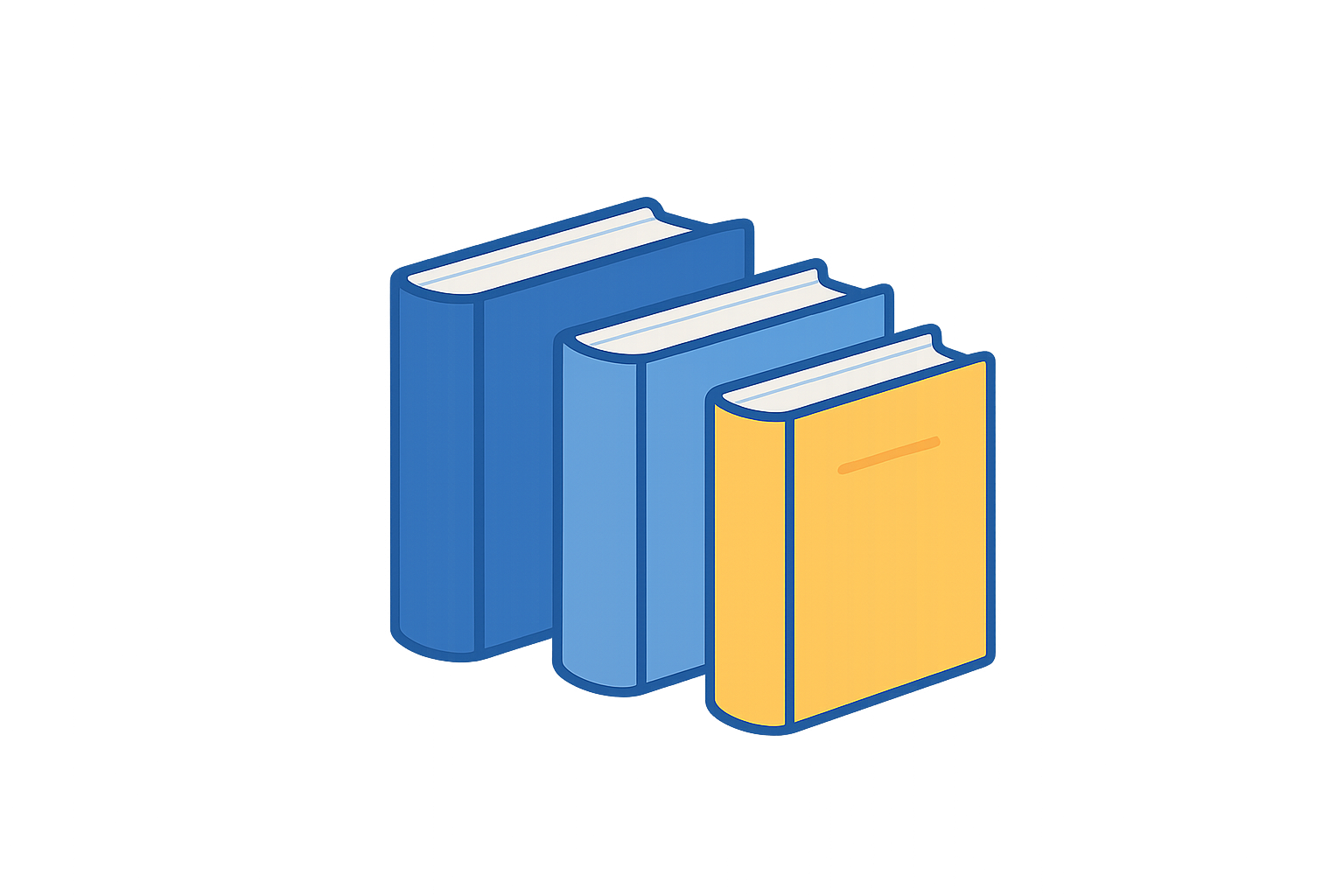 Abstract books illustration